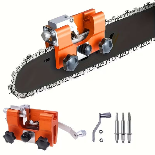 Kit de afiação de motosserras (3 cabeças)